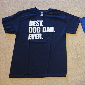 BEST DOG DAD EVER tshirts